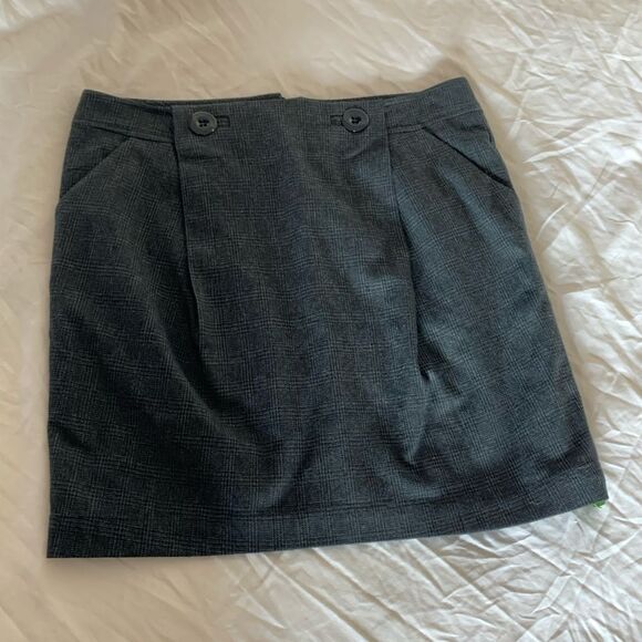 See by Chloe Plaid Button Skirt sz 40 or 4 - Picture 1 of 5